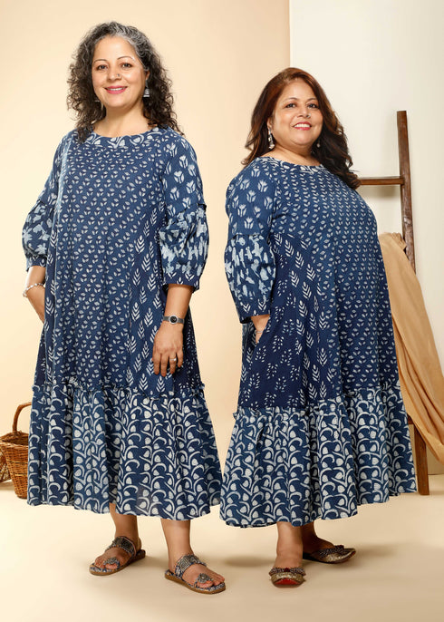 INDIGO DRESS